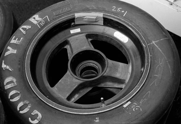 A Goodyear tire