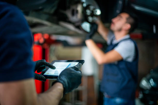 checking tire pressure by sensor