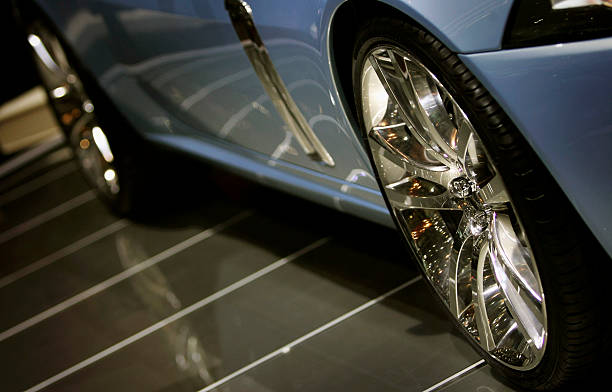 new cars tire and rim