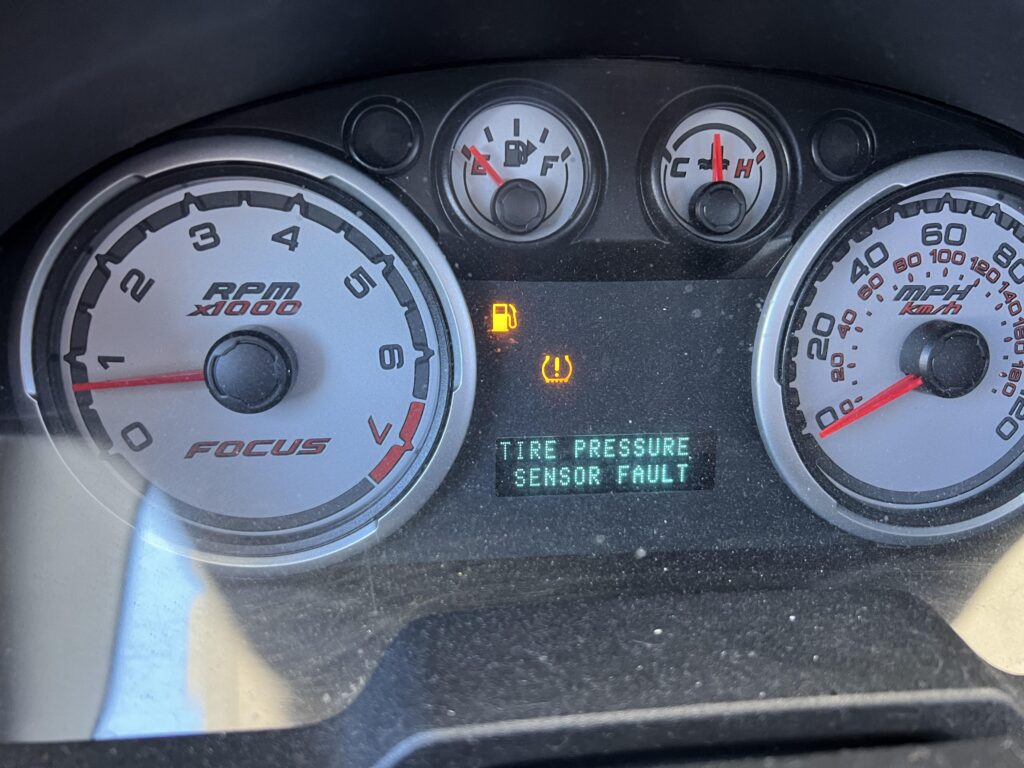 Tire Pressure Sensor Fault Ford