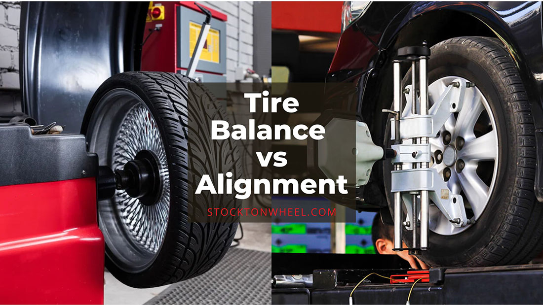 What is the Difference between Tire balancing and Wheel alignment