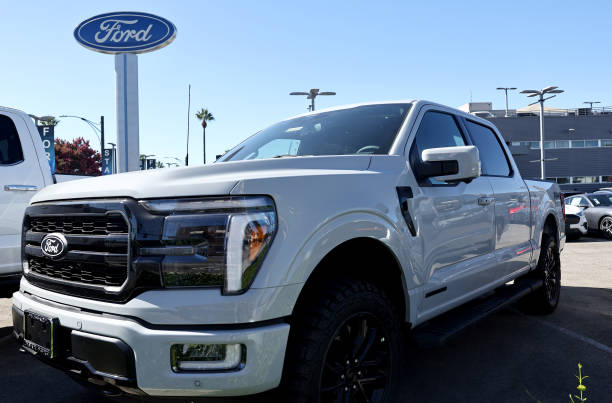 white color Ford F150