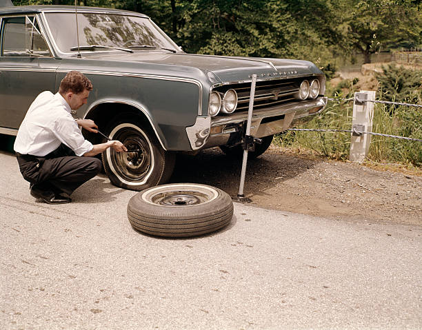 damage checking of car tire