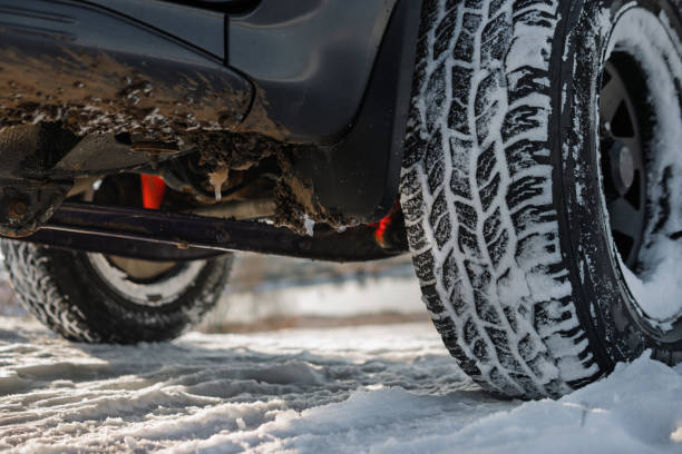 vehicles tire on cold weather