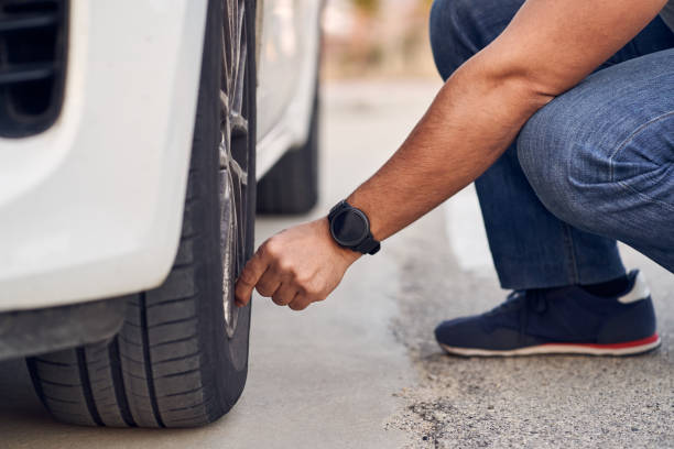 car with inner tire