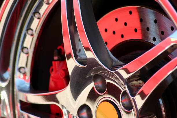  chrome exotic car rim.
