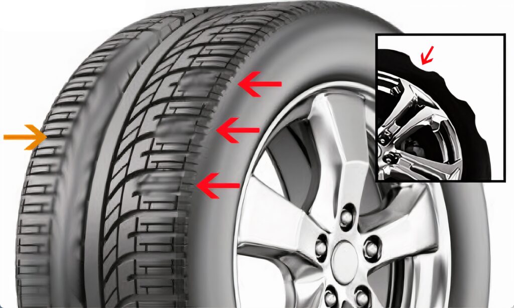 tire stepping
