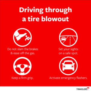 How to Handle a Tire Blowout?