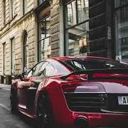 Red sports car